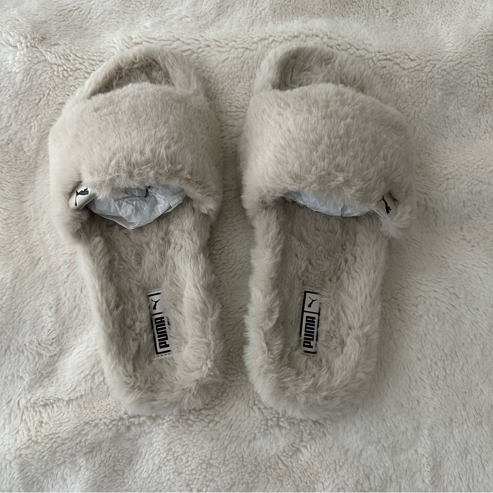 Puma Fur Slides